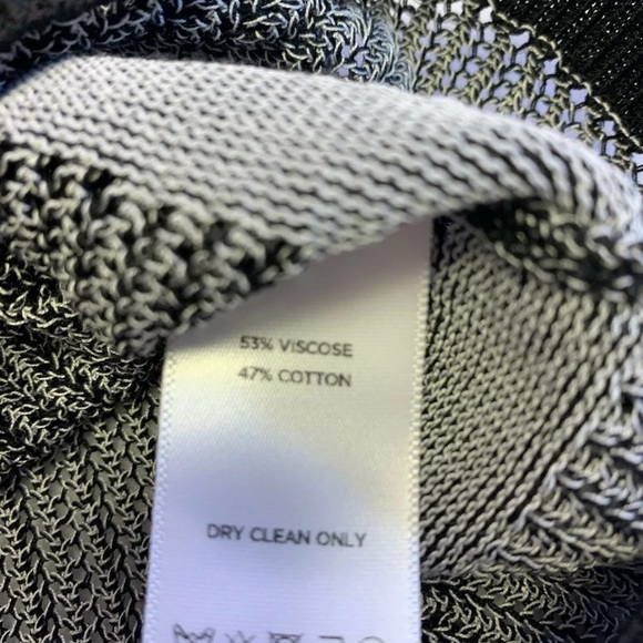 Leo & Sage Black Diagonal Tank Top NWT $260 S/M - Picture 6 of 9